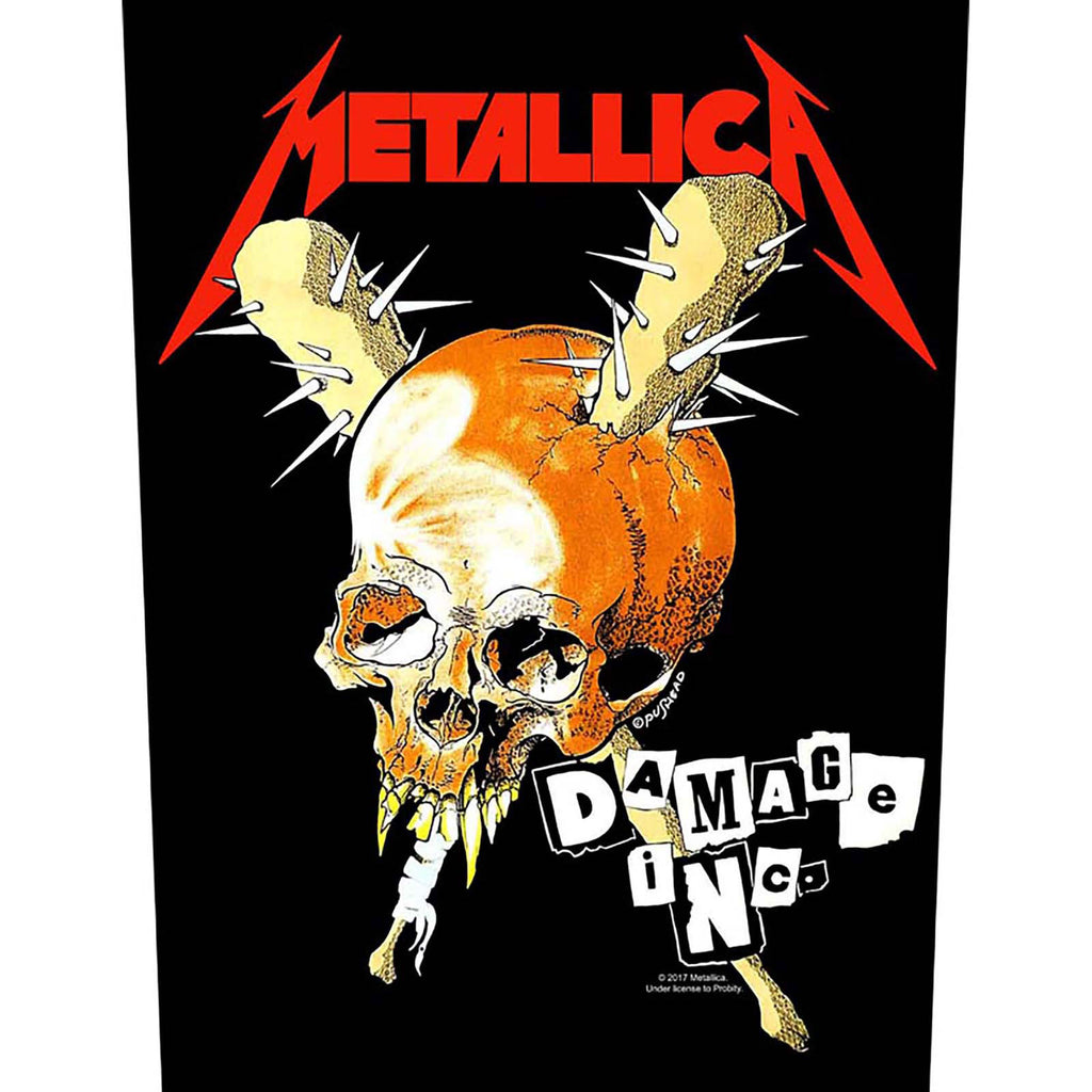 Lielā Uzšuve Metallica:DAMAGE INC