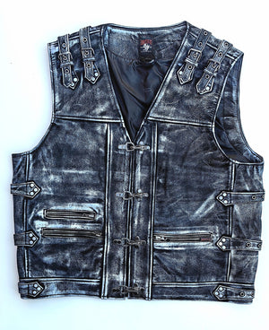 zilganpelēka moto veste
