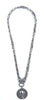 Steel Skull Pendant Necklace — Memento Mori | Carpe Diem
