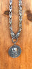 Steel Skull Pendant Necklace — Memento Mori | Carpe Diem