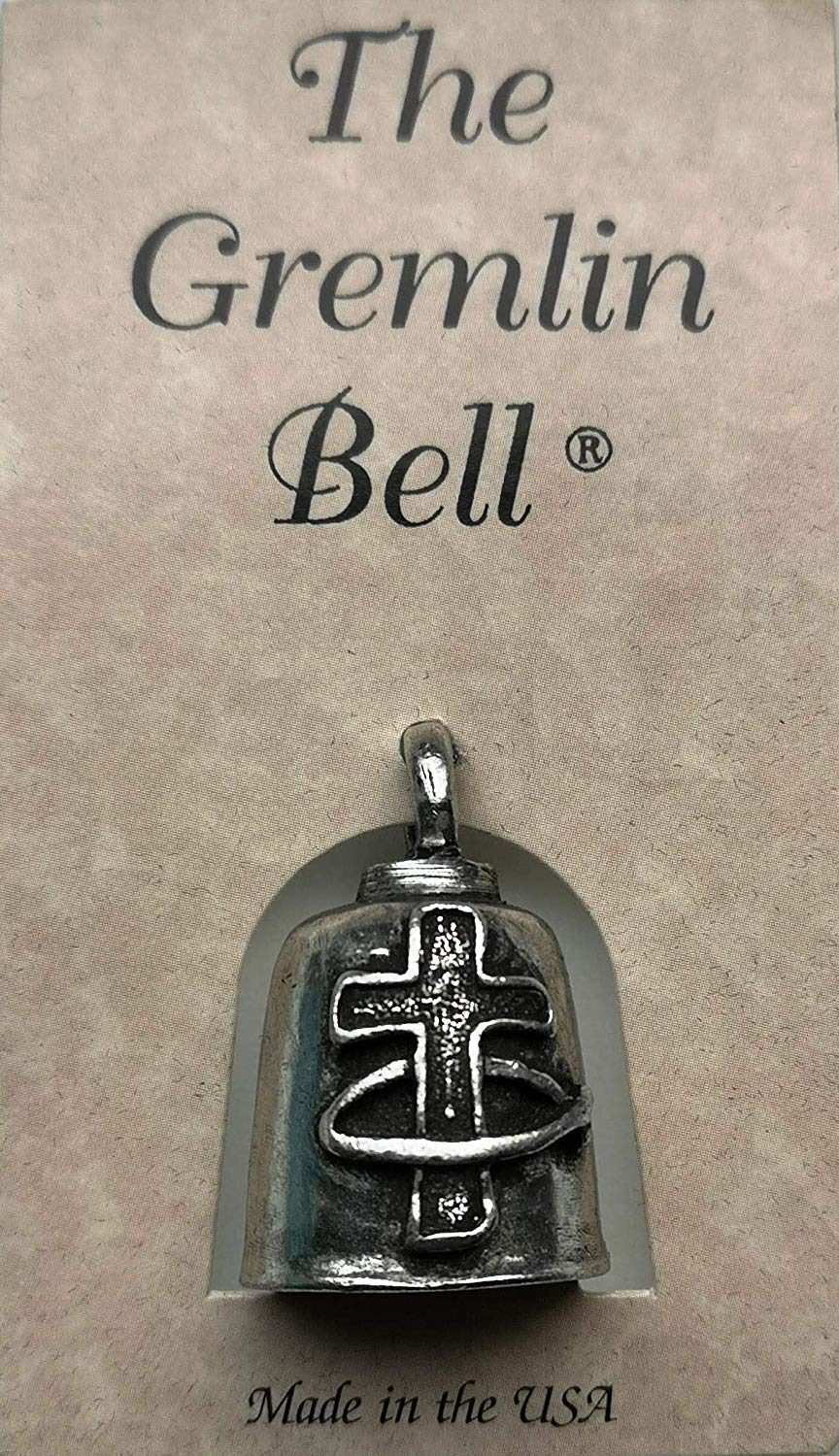 Baikeru tradīcija - Aizsargājošais zvaniņš (Gremlin Bell) ar Krustu - 012