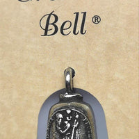 Baikeru tradīcija - Aizsargājošs zvaniņš (Gremlin Bell) ar Sv. Kristoferu - ceļotāju aizgādni