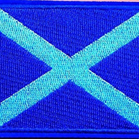 Uzšuve - Skotijas karogs