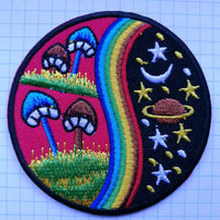 Uzšuve - Sēne Varavīksne (Mushroom rainbow)