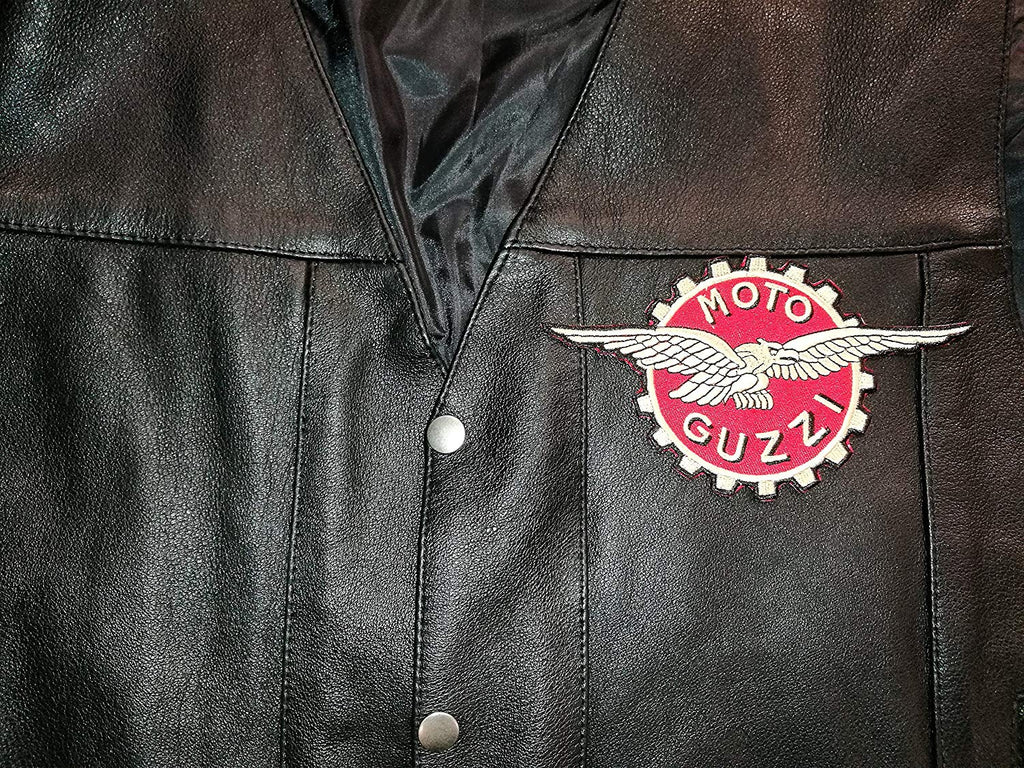 Moto Guzzi eagle Embroidered Cloth Iron On Patches    Aufnäher