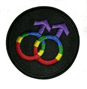Uzšuve - Varavīksne LGBT simbols