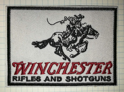 Uzšuve  - Winchester Rifles and Shotguns Jātnieks uz zirga