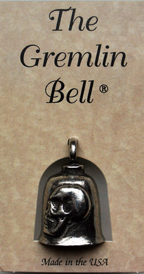 Baikeru tradīcija - Aizsargājošs zvaniņš (Gremlin Bell) ar galvaskausu - 022
