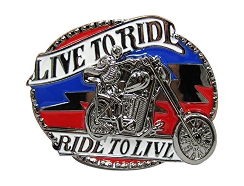 Baikeru jostas sprādze - moto - Live to Ride & Ride to Live
