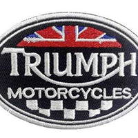 Uzšuve - Triumph Anglijas motocikli