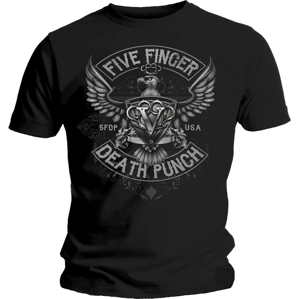 T-krekls - Five Finger Death Punch : HOWE EAGLE CREST 027