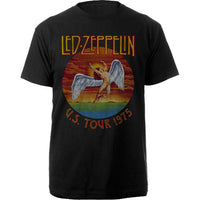 T-krekls - LED ZEPPELIN: USA TOUR '75.   