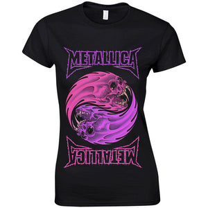 Metallica Yin Yang Sieviešu T-krekls