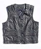 Choppers stilā melna moto veste