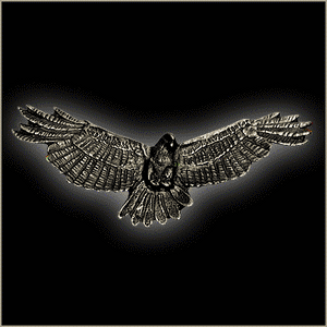 Nozīmīte  - Ērglis izplestiem spārniem