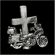 Nozīmīte - Krusts & motocikls