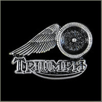 Nozīmīte - Triumph motocikls