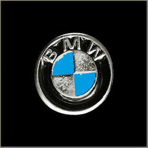 Nozīmīte - BMW biker